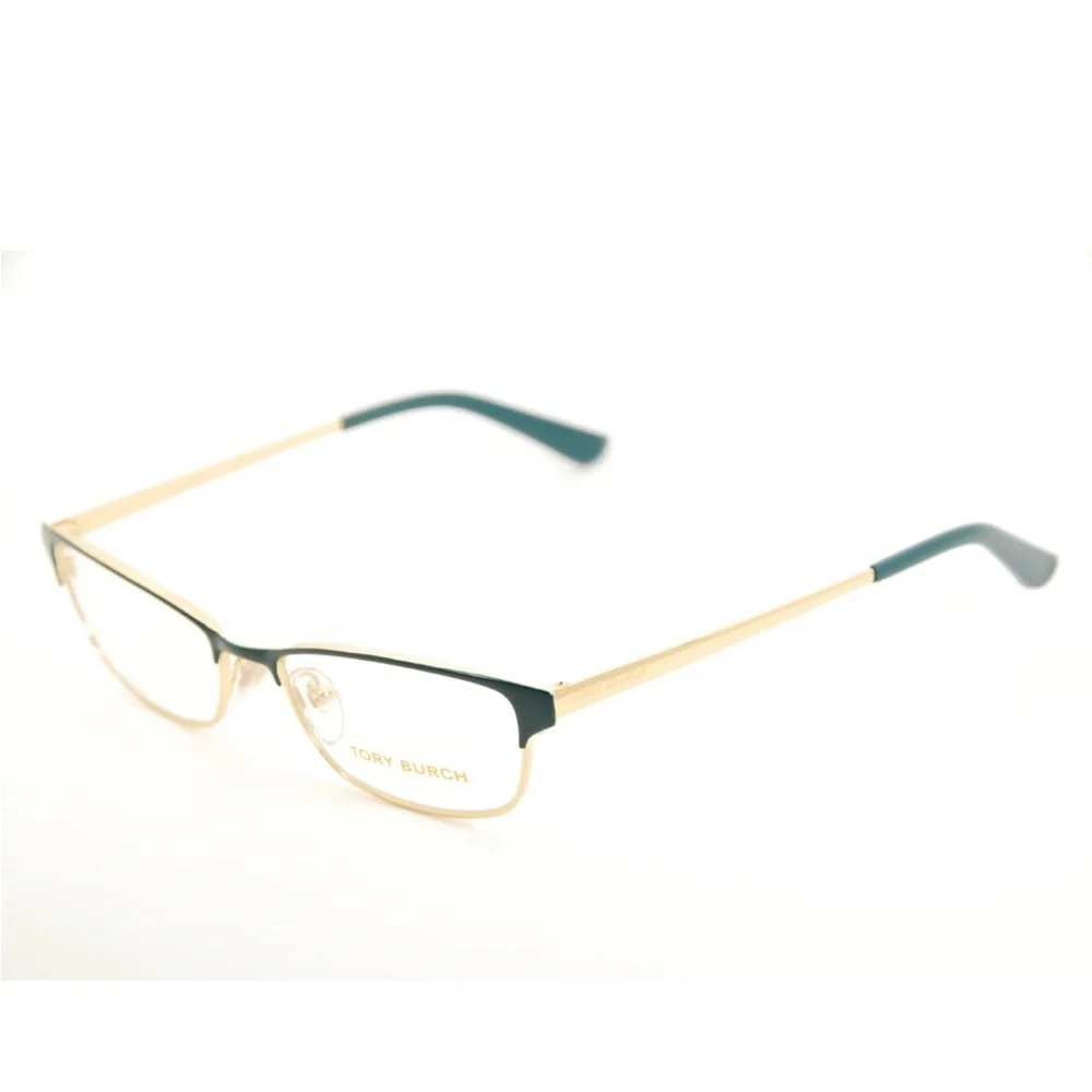 New Authentic Tory Burch Glasses 1036‎ 488 51mm Green Gold Frames Glasses